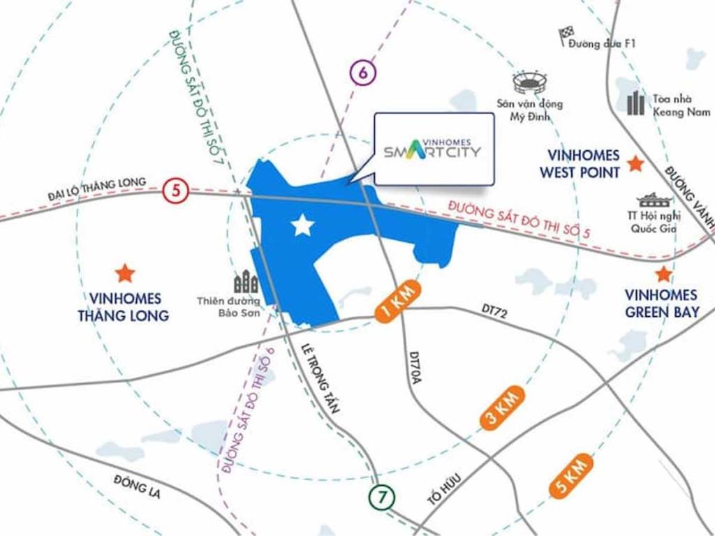 Vị trí khu đô thị